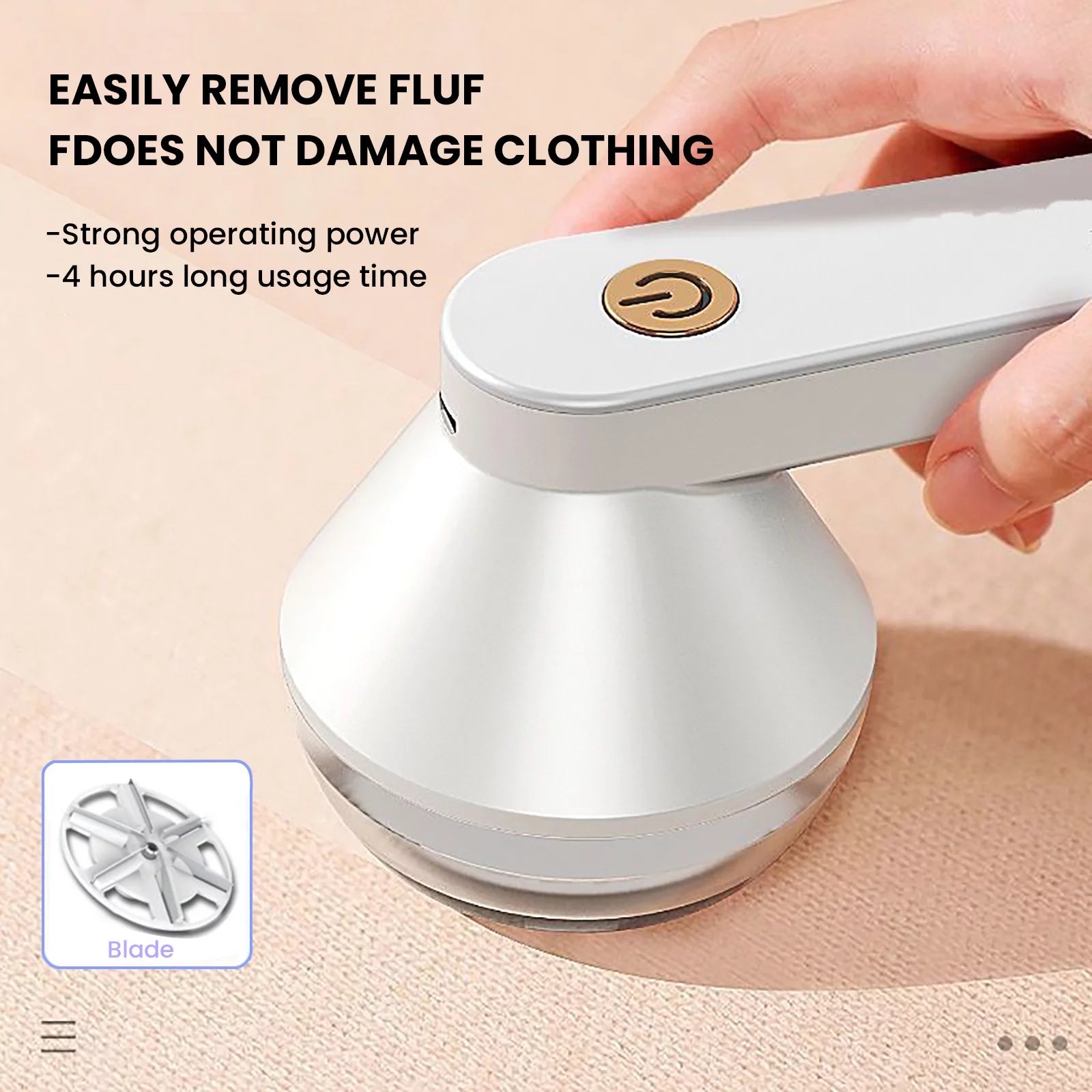 Rechargeable Fabric Shaver Electric Lint Remover Sweater Shavers to Remove Pilling, Portable Lint Remover for Clothes